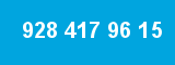 928 417 96 15 928 417 96 15
